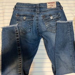 True Religion size 26 skinny jeans